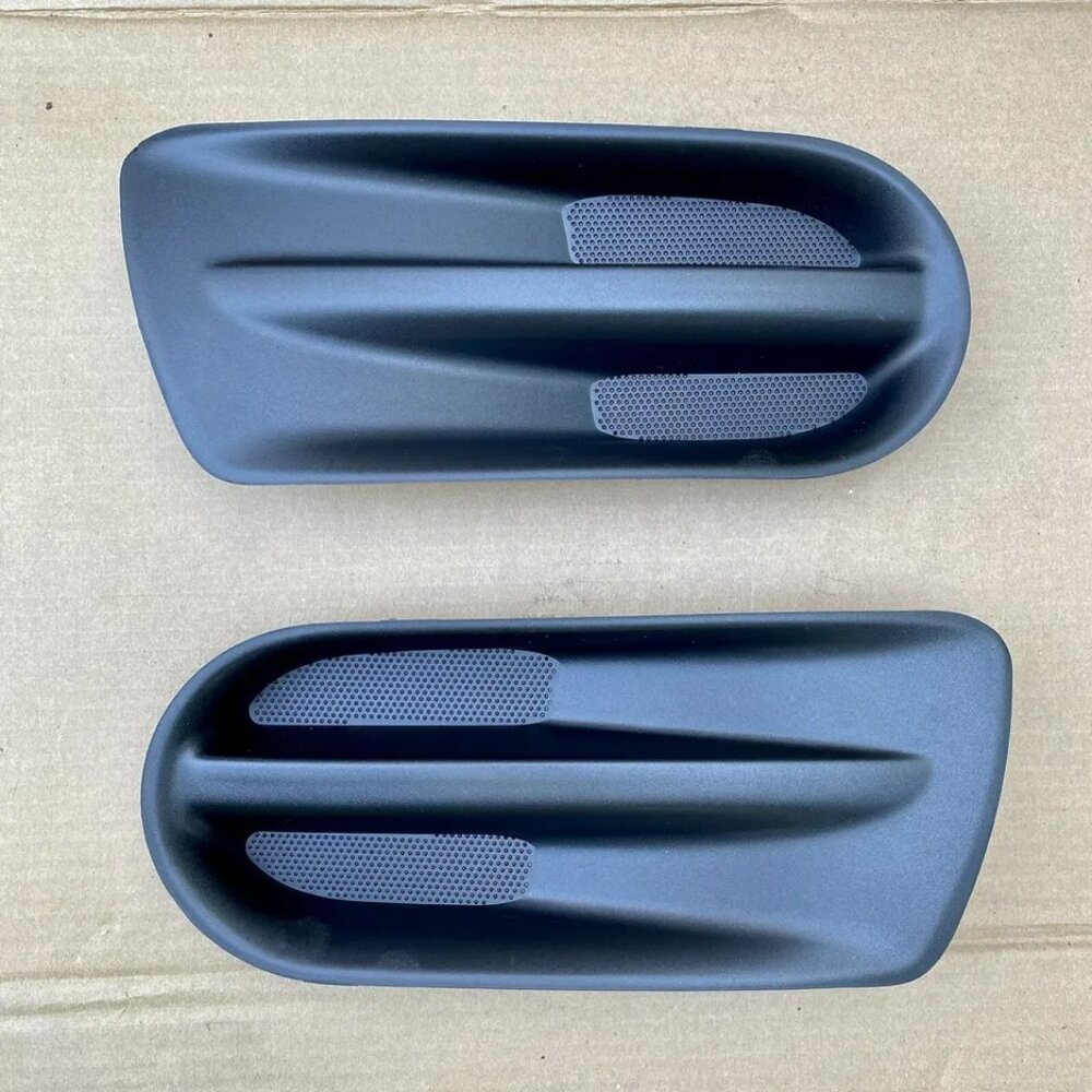 2002-05 FORD EXPLORER EX|XLS|XLS SPORT LH/RH FOG LIGHT COVERS (PAIR) — NEW